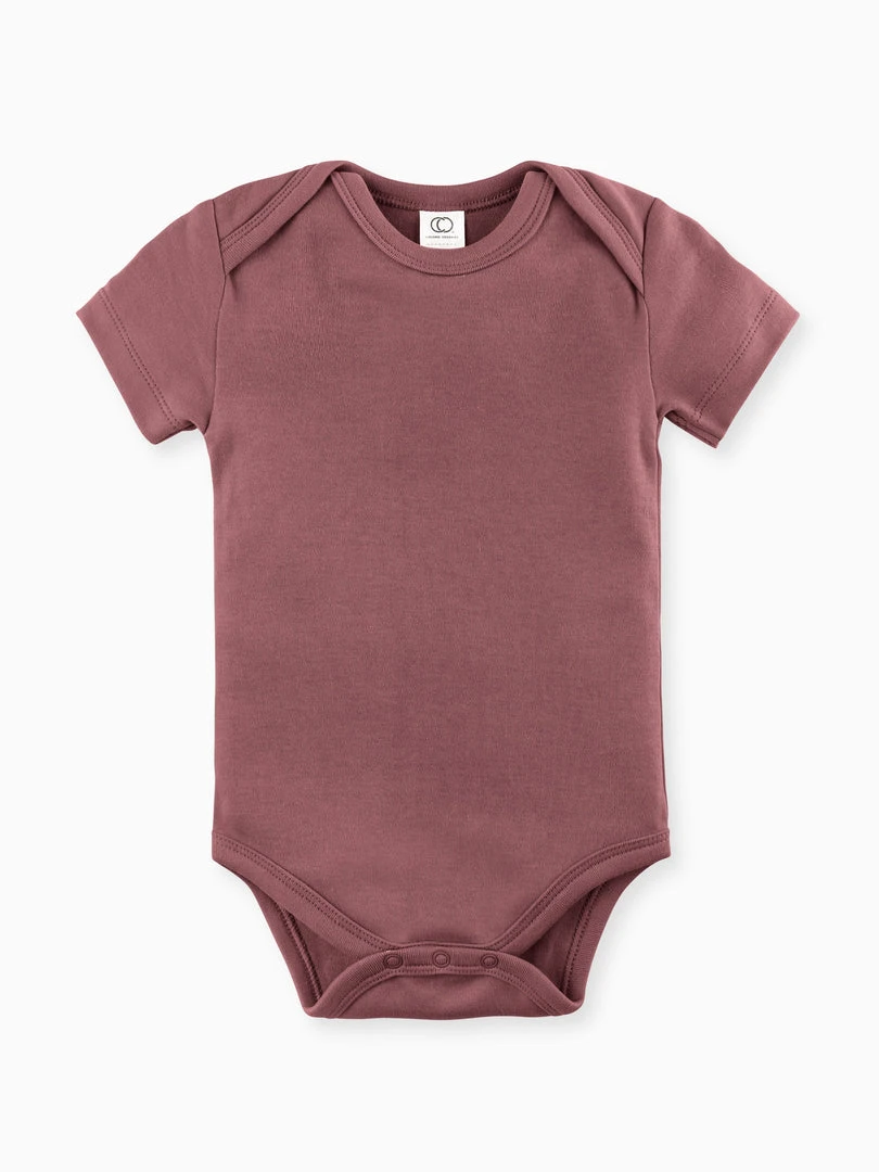 Colored Organics Baby (0-24m) Short Sleeve Bodysuit 9 Colored Organics Baby (0-24m) Short Sleeve Bodysuit