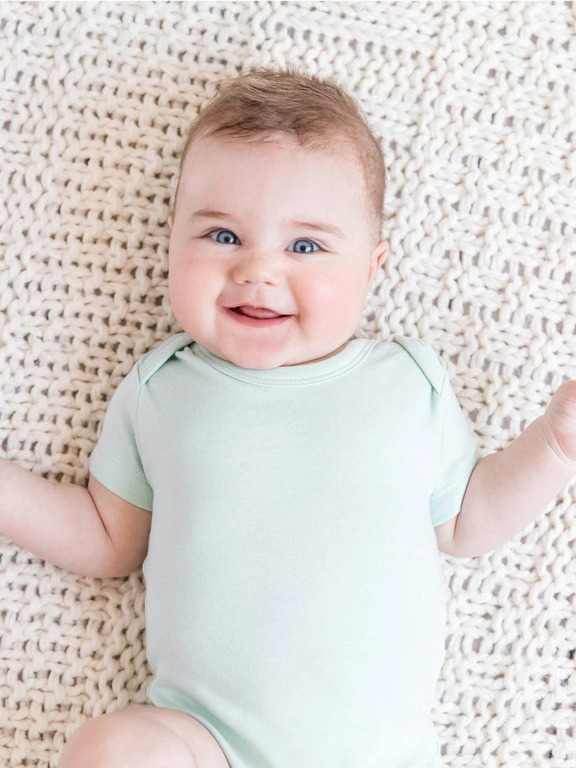 Colored Organics Baby (0-24m) Short Sleeve Bodysuit 5 Colored Organics Baby (0-24m) Short Sleeve Bodysuit