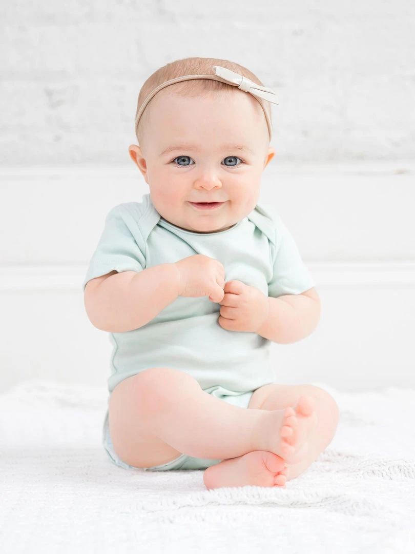 Colored Organics Baby (0-24m) Short Sleeve Bodysuit 6 Colored Organics Baby (0-24m) Short Sleeve Bodysuit