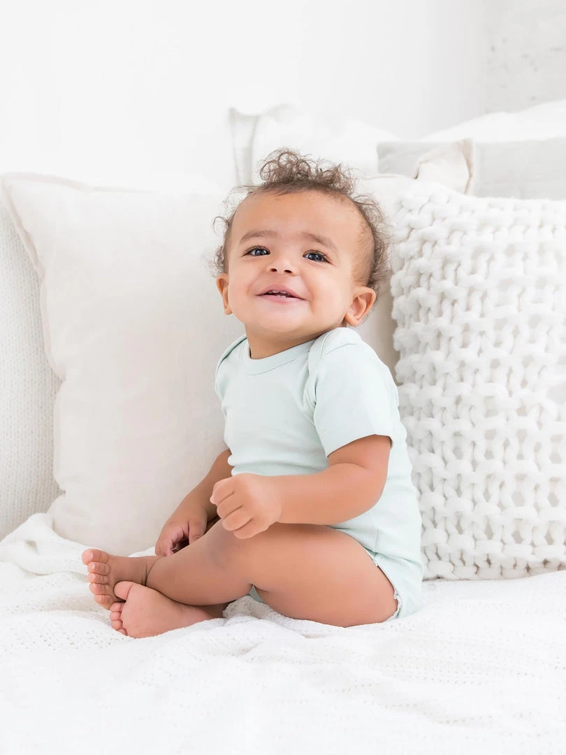 Colored Organics Baby (0-24m) Short Sleeve Bodysuit 3 Colored Organics Baby (0-24m) Short Sleeve Bodysuit