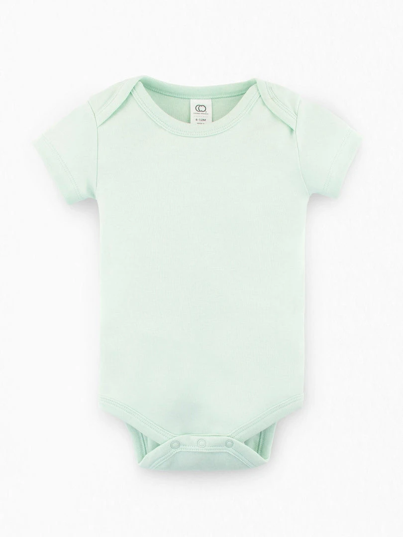 Colored Organics Baby (0-24m) Short Sleeve Bodysuit 4 Colored Organics Baby (0-24m) Short Sleeve Bodysuit