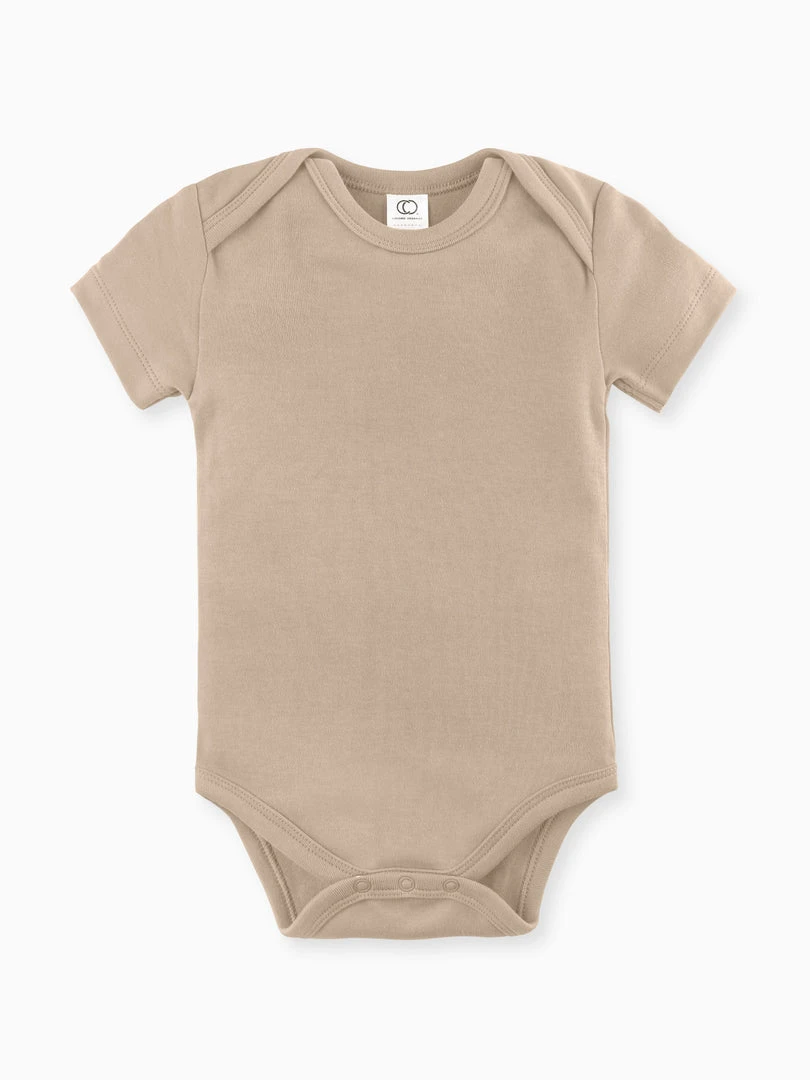 Colored Organics Baby (0-24m) Classic Short Sleeve Bodysuit 4 Colored Organics Baby (0-24m) Classic Short Sleeve Bodysuit