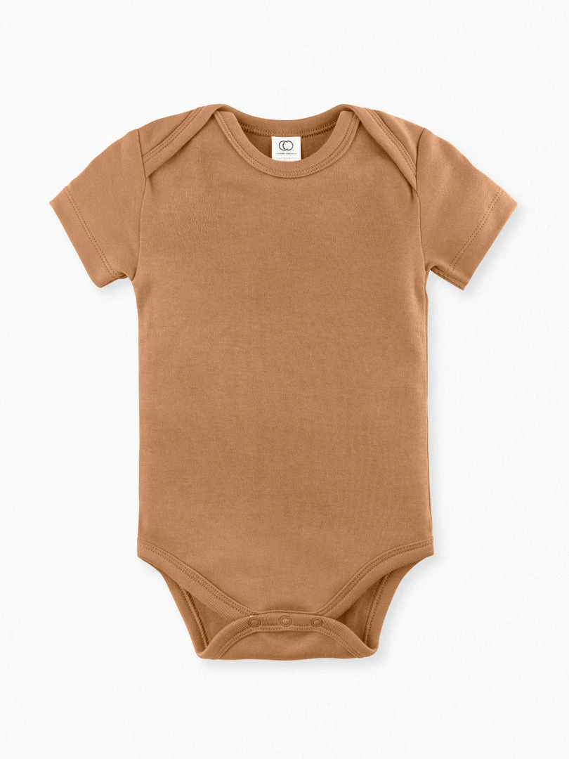 Colored Organics Baby (0-24m) Classic Short Sleeve Bodysuit 6 Colored Organics Baby (0-24m) Classic Short Sleeve Bodysuit