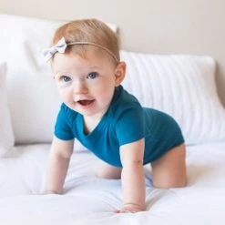 Colored Organics Baby (0-24m) Short Sleeve Bodysuit 46 Colored Organics Baby (0-24m) Short Sleeve Bodysuit