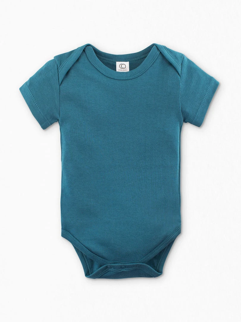 Colored Organics Baby (0-24m) Short Sleeve Bodysuit 13 Colored Organics Baby (0-24m) Short Sleeve Bodysuit