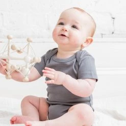 Colored Organics Baby (0-24m) Classic Short Sleeve Bodysuit 51 Colored Organics Baby (0-24m) Classic Short Sleeve Bodysuit