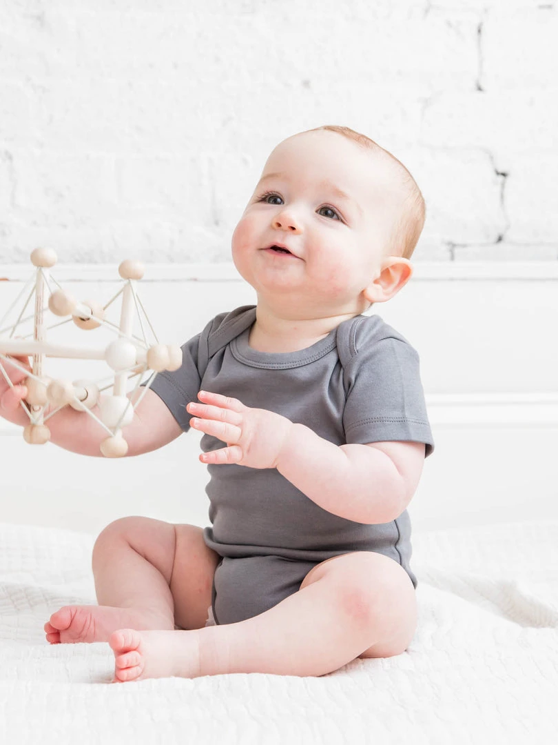 Colored Organics Baby (0-24m) Classic Short Sleeve Bodysuit 22 Colored Organics Baby (0-24m) Classic Short Sleeve Bodysuit