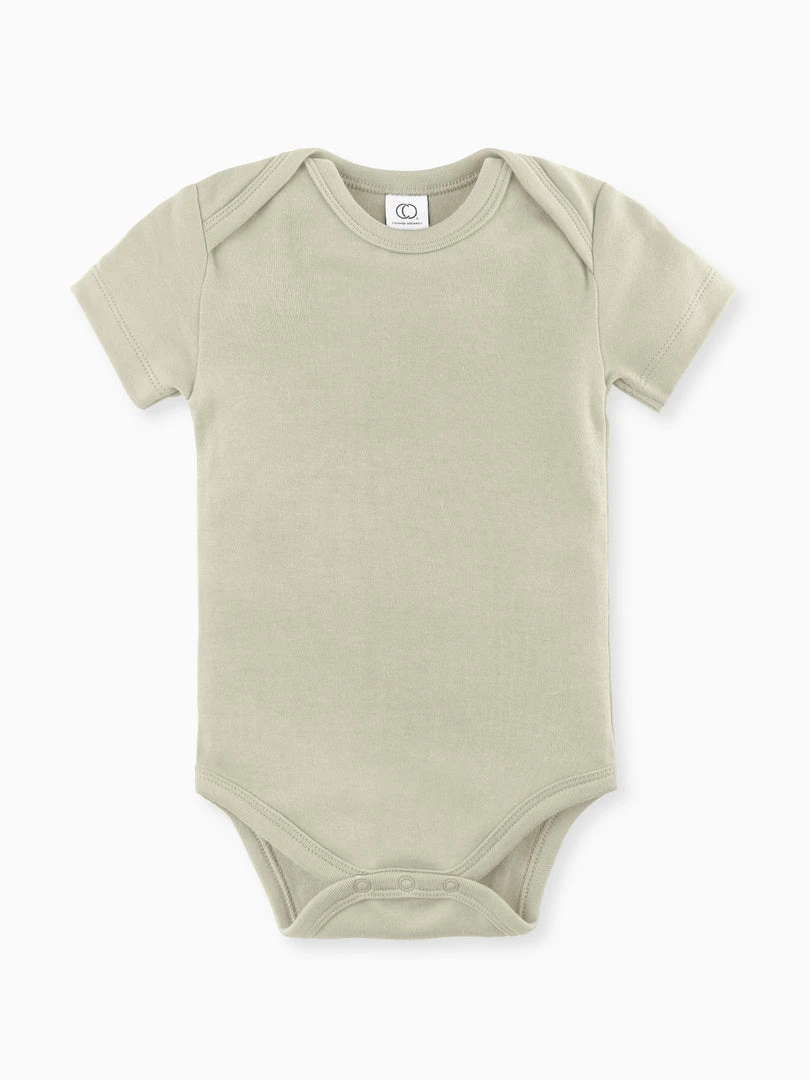 Colored Organics Baby (0-24m) Classic Short Sleeve Bodysuit 32 Colored Organics Baby (0-24m) Classic Short Sleeve Bodysuit