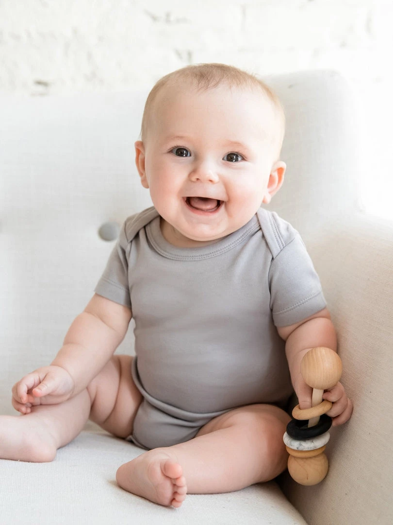 Colored Organics Baby (0-24m) Short Sleeve Bodysuit 14 Colored Organics Baby (0-24m) Short Sleeve Bodysuit