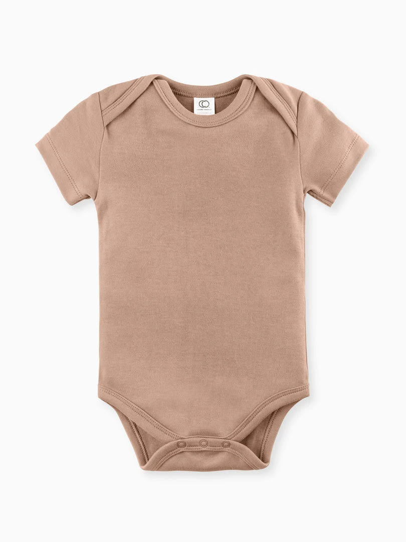 Colored Organics Baby (0-24m) Classic Short Sleeve Bodysuit 24 Colored Organics Baby (0-24m) Classic Short Sleeve Bodysuit