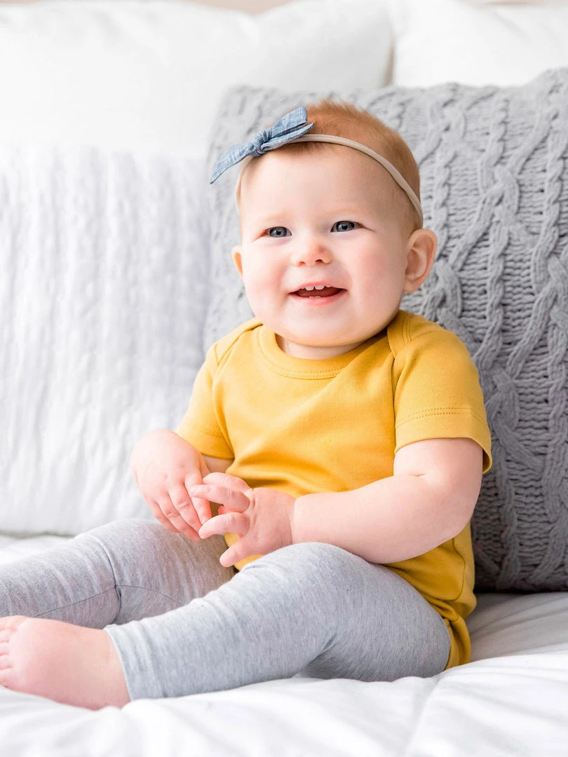 Colored Organics Baby (0-24m) Short Sleeve Bodysuit 23 Colored Organics Baby (0-24m) Short Sleeve Bodysuit