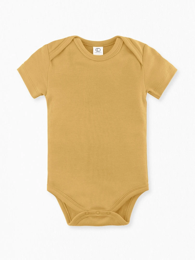 Colored Organics Baby (0-24m) Short Sleeve Bodysuit 22 Colored Organics Baby (0-24m) Short Sleeve Bodysuit