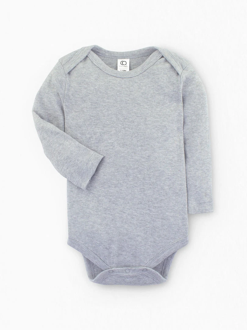 Colored Organics Classic Long Sleeve Bodysuit Baby (0-24m) 21 Colored Organics Classic Long Sleeve Bodysuit Baby (0-24m)