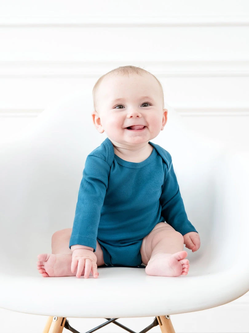 Colored Organics Long Sleeve Bodysuit Collections 3 Colored Organics Long Sleeve Bodysuit Collections