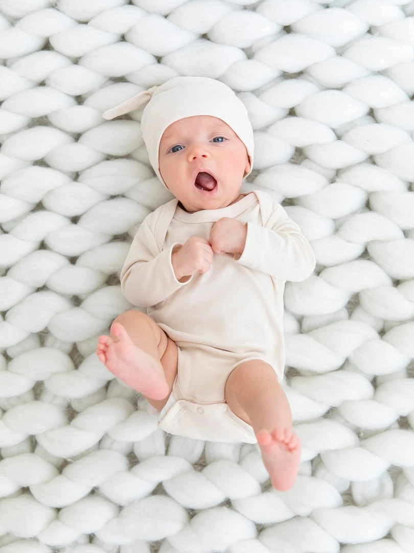 Colored Organics Classic Long Sleeve Bodysuit Baby (0-24m) 3 Colored Organics Classic Long Sleeve Bodysuit Baby (0-24m)