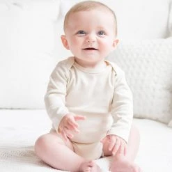 Colored Organics Classic Long Sleeve Bodysuit Baby (0-24m) 44 Colored Organics Classic Long Sleeve Bodysuit Baby (0-24m)