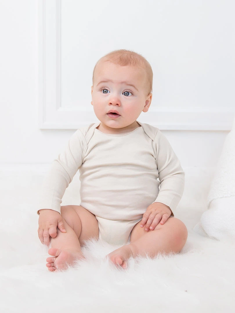 Colored Organics Classic Long Sleeve Bodysuit Baby (0-24m) 8 Colored Organics Classic Long Sleeve Bodysuit Baby (0-24m)