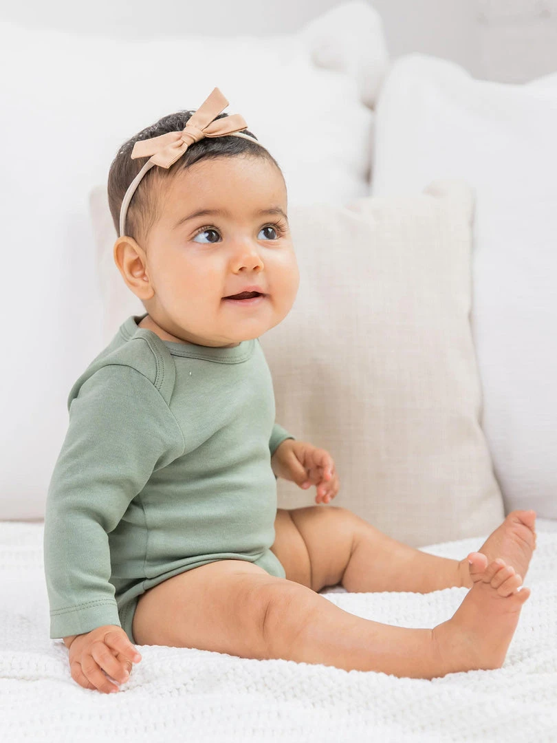 Colored Organics Classic Long Sleeve Bodysuit Baby (0-24m) 11 Colored Organics Classic Long Sleeve Bodysuit Baby (0-24m)