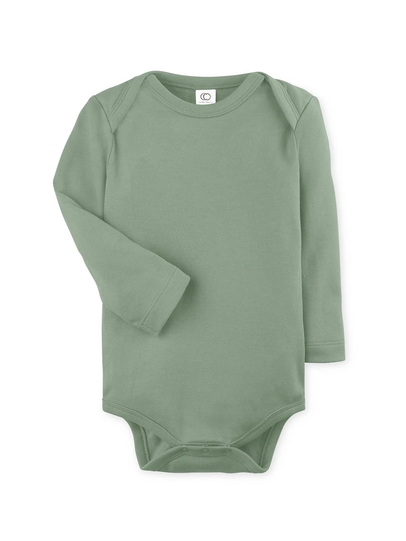 Colored Organics Classic Long Sleeve Bodysuit Baby (0-24m) 10 Colored Organics Classic Long Sleeve Bodysuit Baby (0-24m)