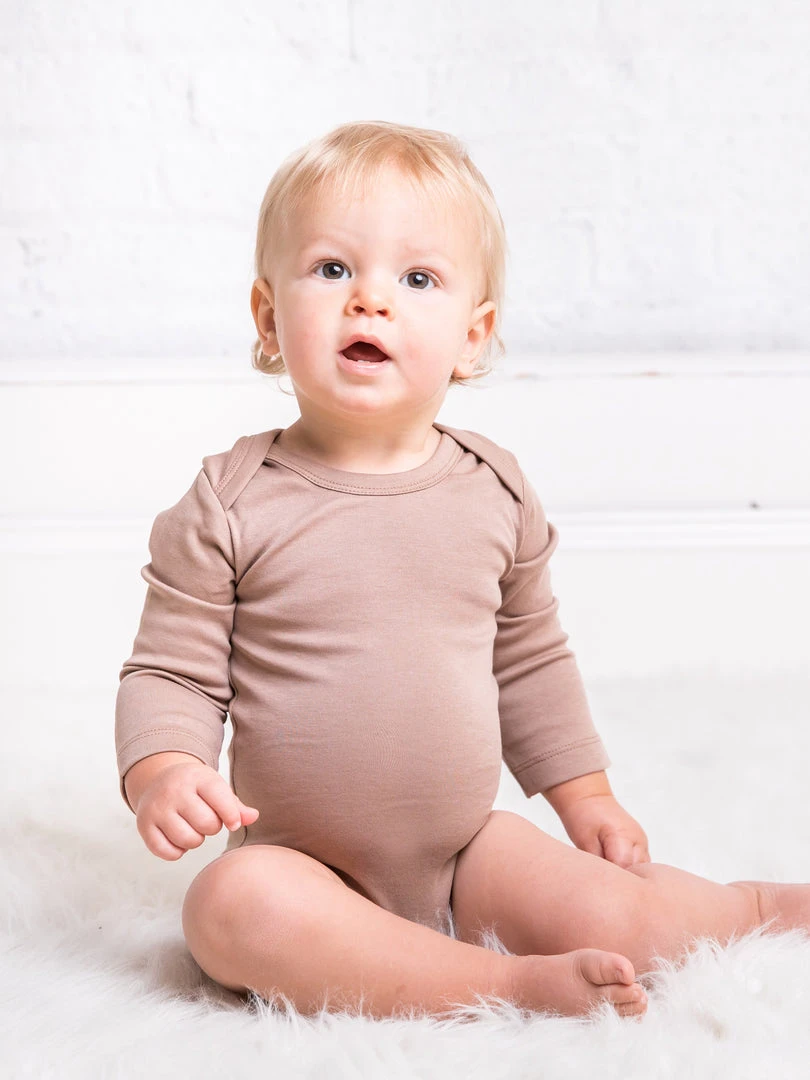 Colored Organics Classic Long Sleeve Bodysuit Baby (0-24m) 30 Colored Organics Classic Long Sleeve Bodysuit Baby (0-24m)