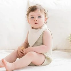 Colored Organics Sales Store 22 Colored Organics 2-Pack Muslin Bibs