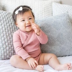 Colored Organics Classic Kimono Bodysuit - Long Sleeve Baby (0-24m) 27 Colored Organics Classic Kimono Bodysuit - Long Sleeve Baby (0-24m)