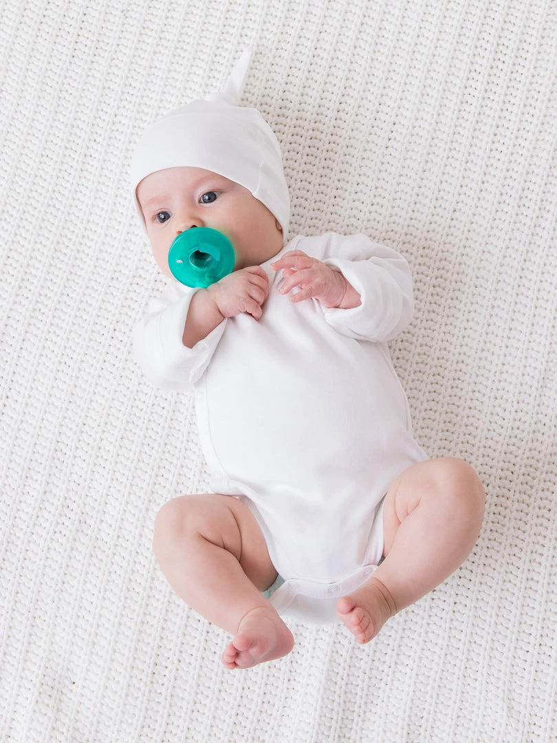 Colored Organics Classic Kimono Bodysuit - Long Sleeve Baby (0-24m) 13 Colored Organics Classic Kimono Bodysuit - Long Sleeve Baby (0-24m)