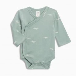Colored Organics Kai Kimono Bodysuit Baby (0-24m) 20 Colored Organics Kai Kimono Bodysuit Baby (0-24m)