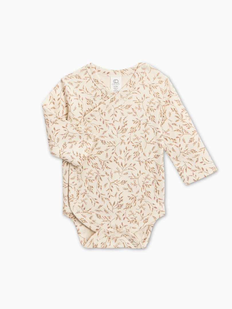 Colored Organics Kai Kimono Bodysuit Baby (0-24m) 9 Colored Organics Kai Kimono Bodysuit Baby (0-24m)