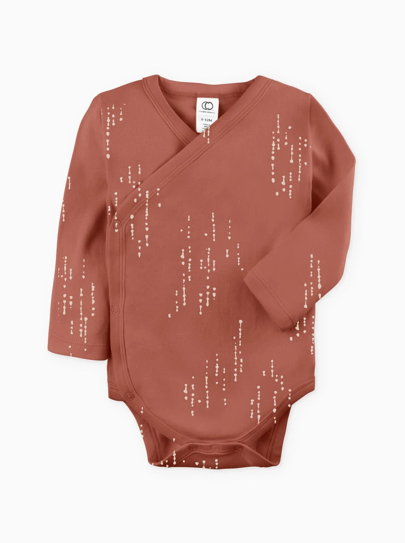 Colored Organics Kai Kimono Bodysuit Baby (0-24m) 6 Colored Organics Kai Kimono Bodysuit Baby (0-24m)