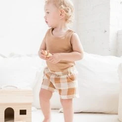 Colored Organics Ashby Muslin Shorts
