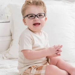 Colored Organics Baby (0-24m) Knox V-Neck Tee