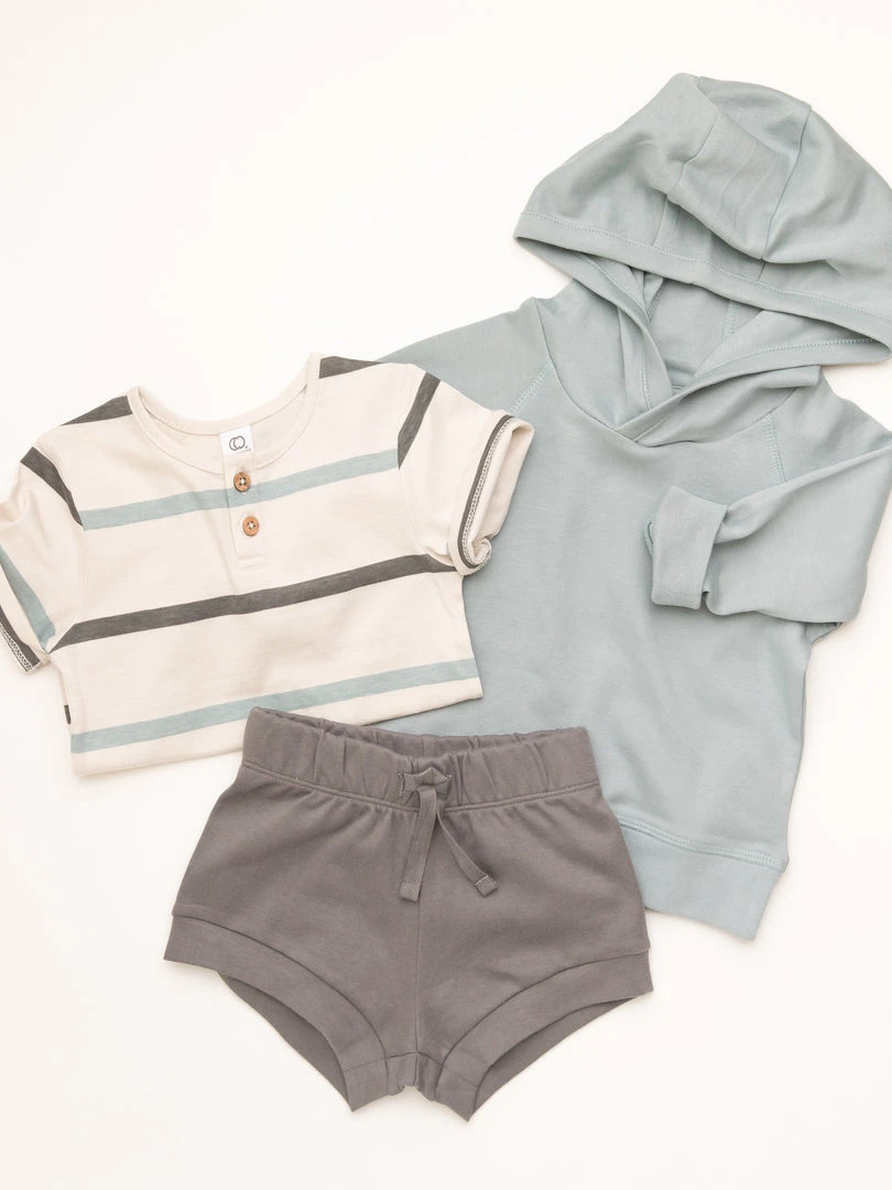 Colored Organics Reef Henley Baby (0-24m) 6 Colored Organics Reef Henley Baby (0-24m)