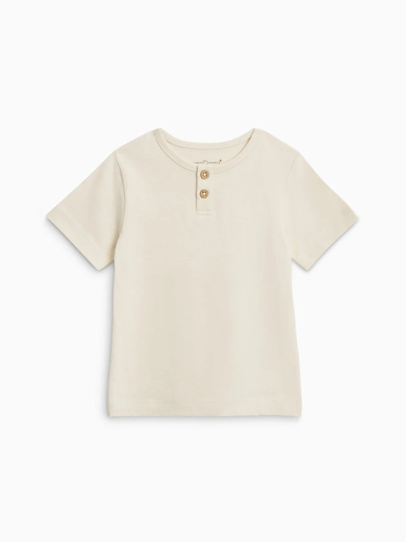 Colored Organics Reef Henley Baby (0-24m) 8 Colored Organics Reef Henley Baby (0-24m)