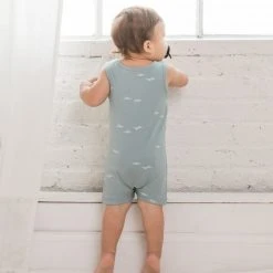 Colored Organics Nile Romper Baby (0-24m) 10 Colored Organics Nile Romper Baby (0-24m)