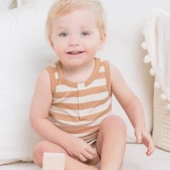 Colored Organics Nile Romper Baby (0-24m)