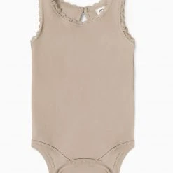 Colored Organics Lace Tank Bodysuit Baby (0-24m)