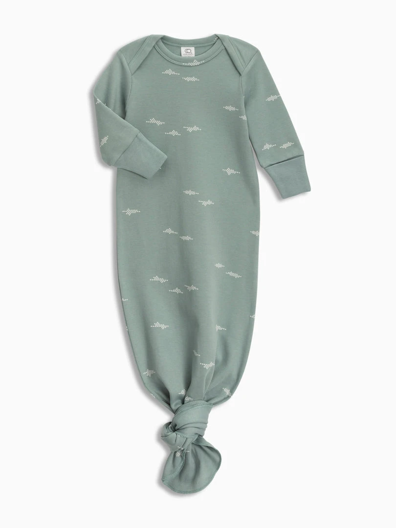 Colored Organics Baby (0-24m) Landry Gown 4 Colored Organics Baby (0-24m) Landry Gown