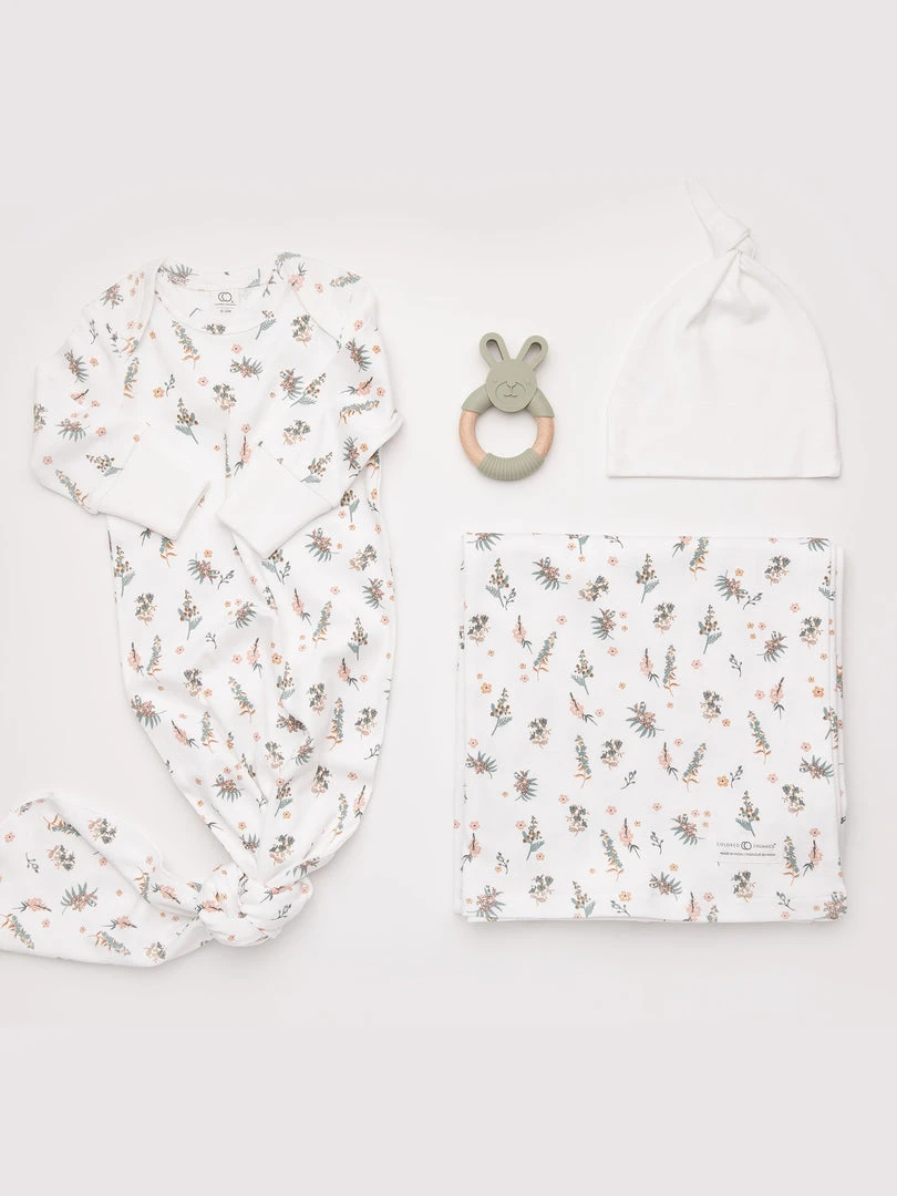 Colored Organics Baby (0-24m) Landry Gown 13 Colored Organics Baby (0-24m) Landry Gown