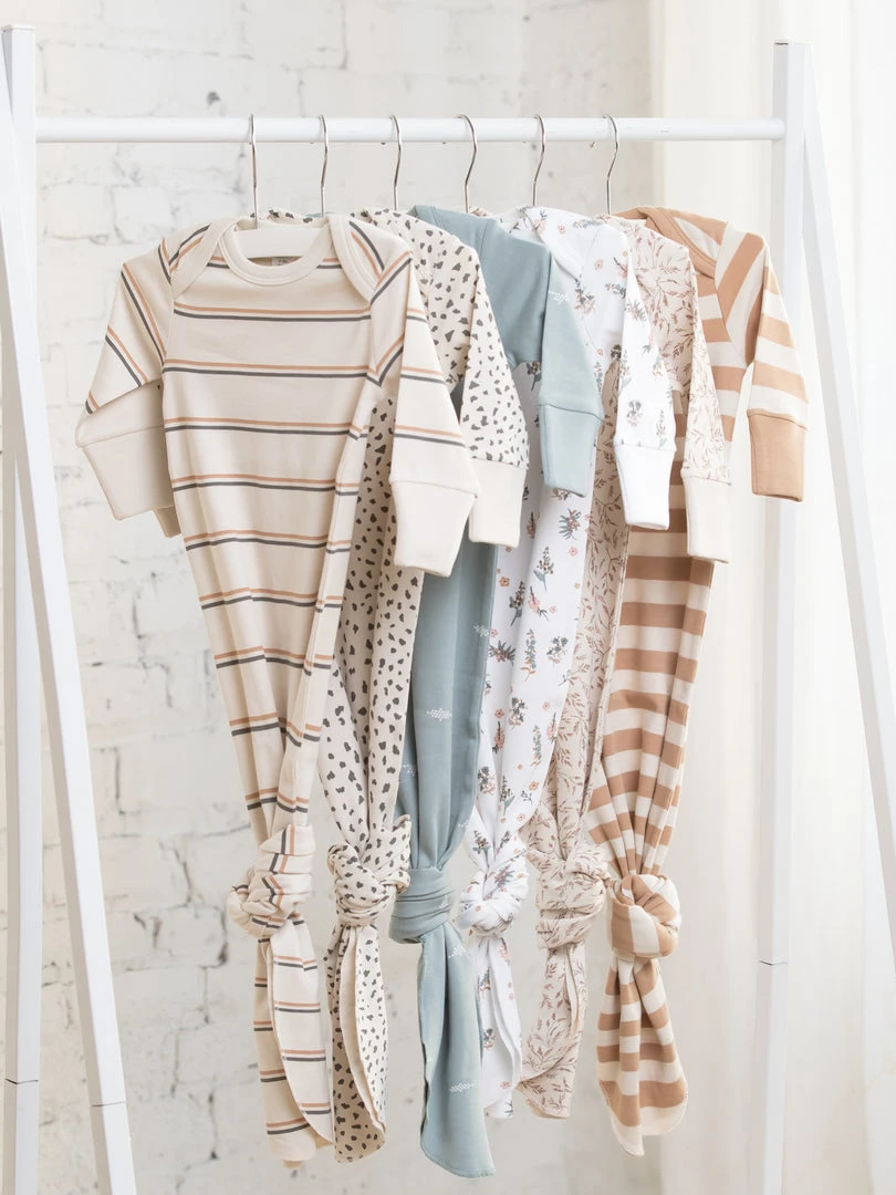 Colored Organics Baby (0-24m) Landry Gown 6 Colored Organics Baby (0-24m) Landry Gown