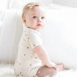 Colored Organics Short Sleeve Afton Bodysuit Collections