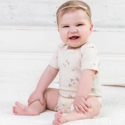 Colored Organics Short Sleeve Afton Bodysuit Collections