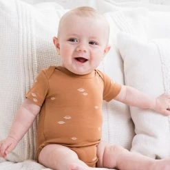 Colored Organics Short Sleeve Afton Bodysuit Collections