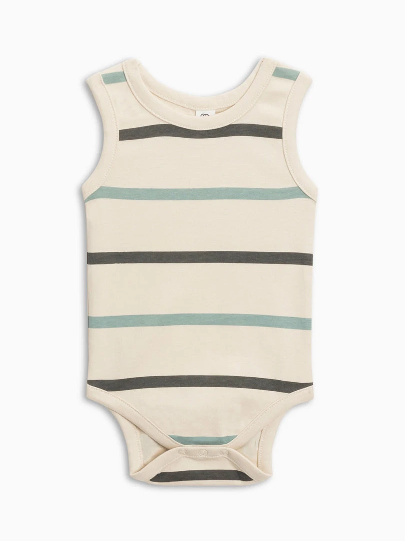 Colored Organics Boulder Tank Bodysuit Baby (0-24m) 6 Colored Organics Boulder Tank Bodysuit Baby (0-24m)