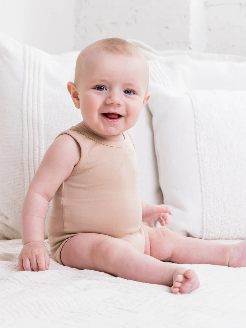 Colored Organics Baby (0-24m) Classic Boulder Tank Bodysuit 14 Colored Organics Baby (0-24m) Classic Boulder Tank Bodysuit