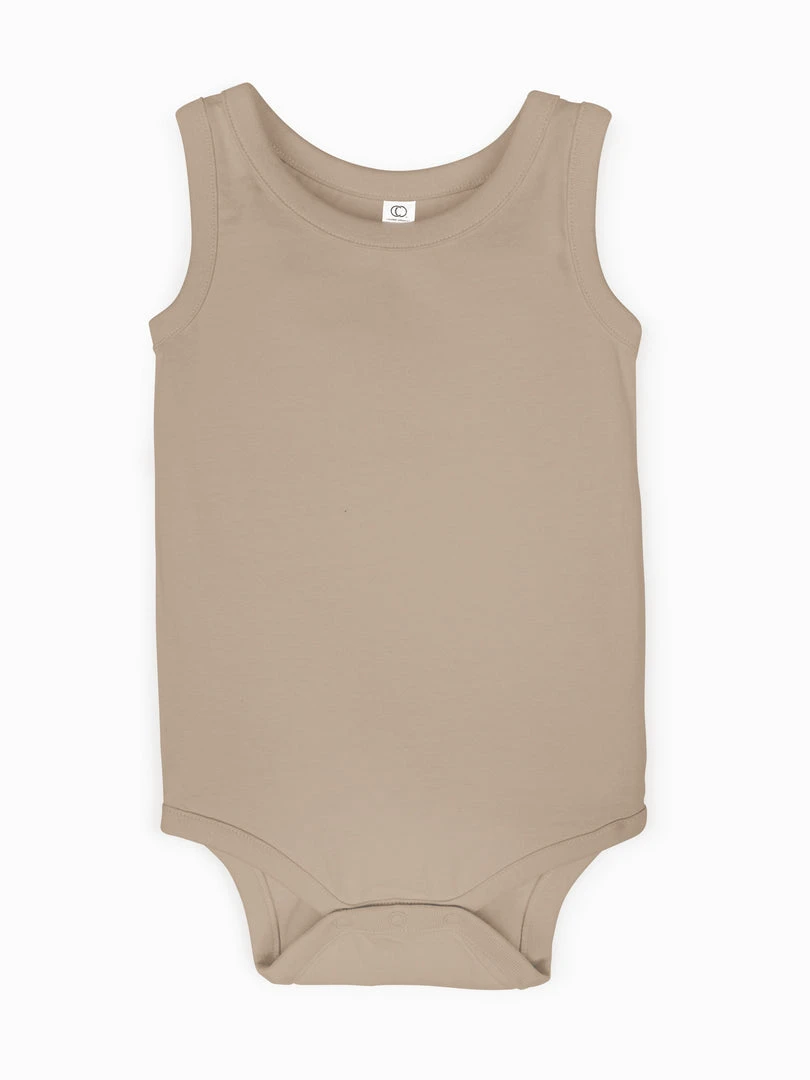 Colored Organics Baby (0-24m) Classic Boulder Tank Bodysuit 15 Colored Organics Baby (0-24m) Classic Boulder Tank Bodysuit