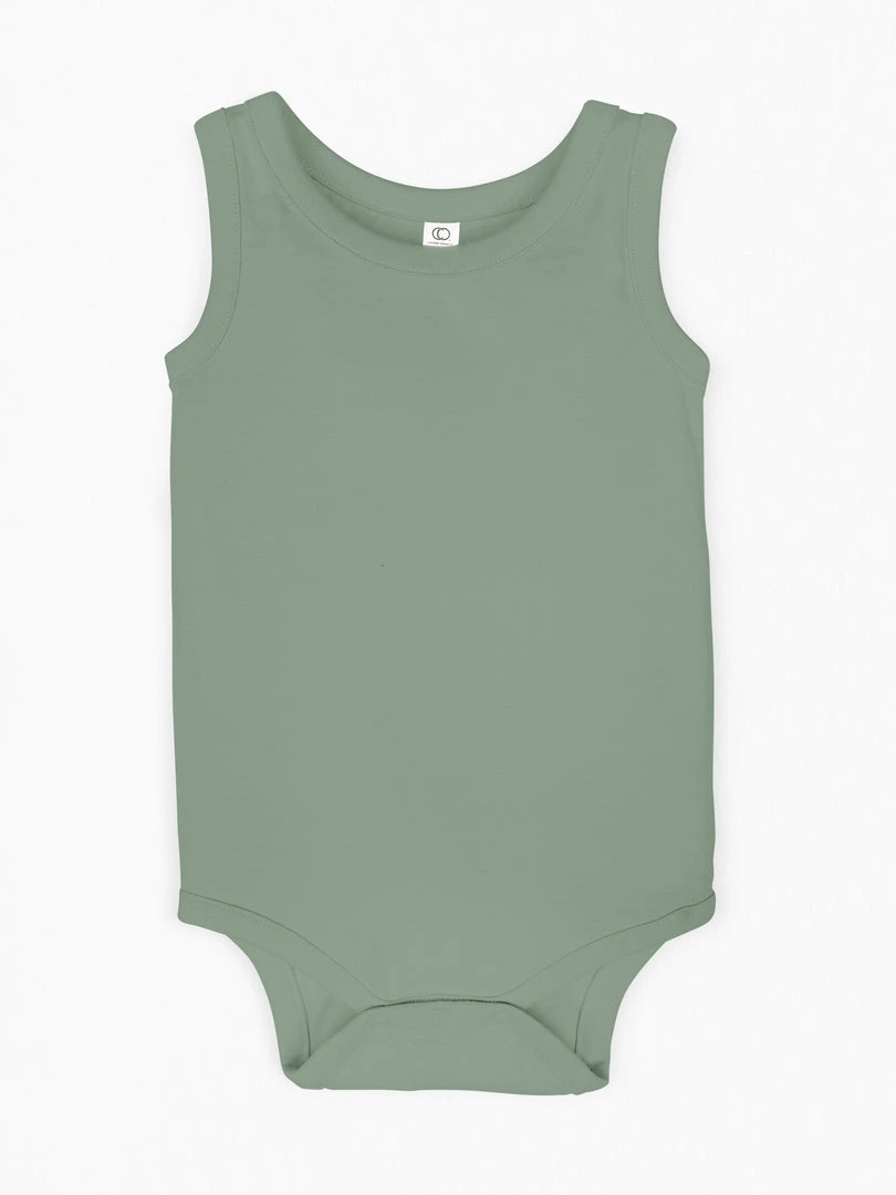 Colored Organics Baby (0-24m) Classic Boulder Tank Bodysuit 17 Colored Organics Baby (0-24m) Classic Boulder Tank Bodysuit
