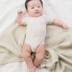 Colored Organics Muslin Swaddle Blanket