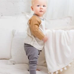 Colored Organics Louie Baseball Tee Baby (0-24m) 8 Colored Organics Louie Baseball Tee Baby (0-24m)