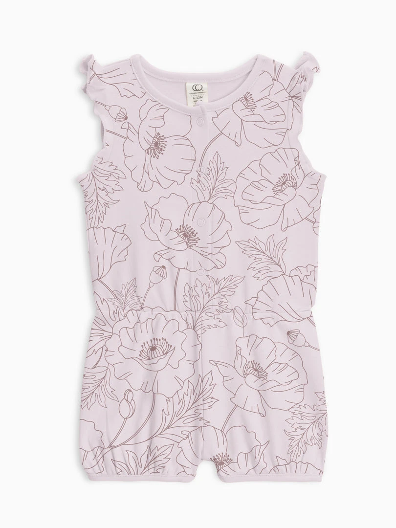 Colored Organics Baby (0-24m) Amelia Romper 6 Colored Organics Baby (0-24m) Amelia Romper